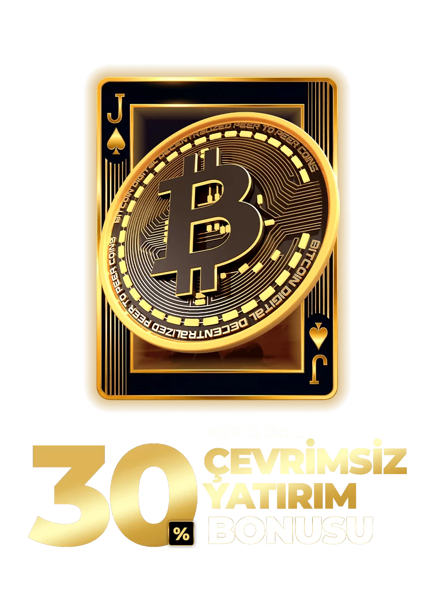 %30 KRİPTO ÇEVRİMSİZ SLOT YATIRIM BONUSU